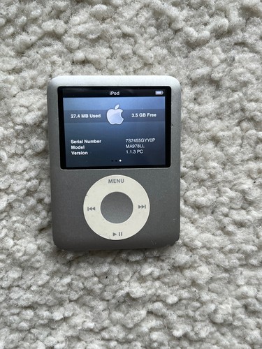 Apple ipod nano 3rd generation - 3rd,